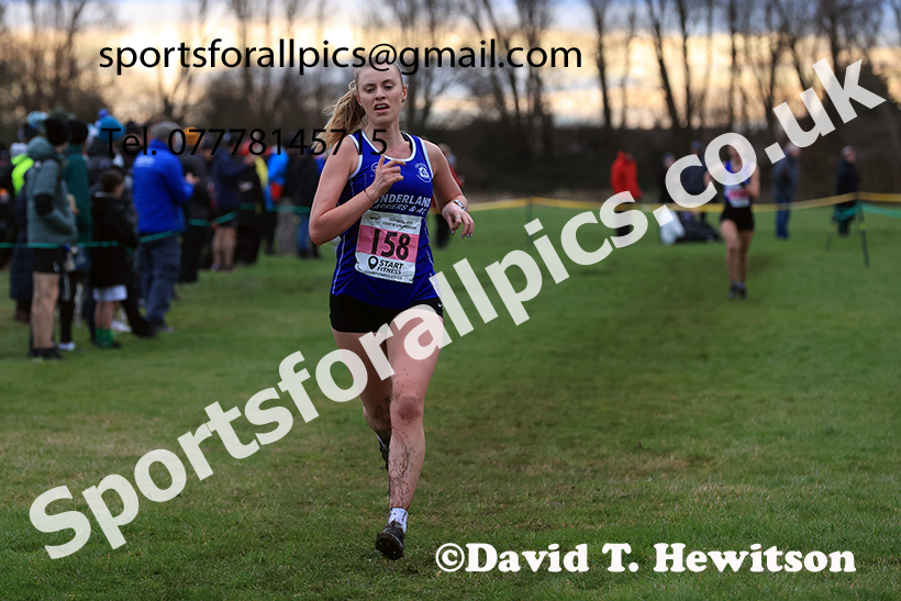 Senior womens 2024 NECAA Cross Country Champs., Temple Park, South Shields. Photo: David T. Hewitson/Sports for All Pics